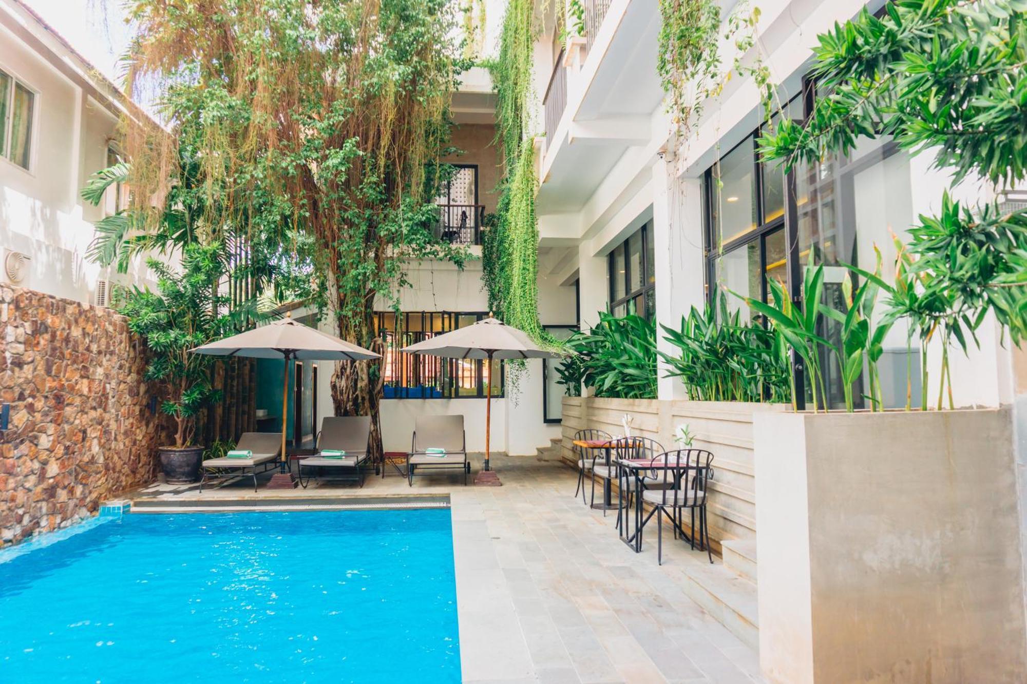 Hotel Angkor Aurora Siem Reap Exterior foto